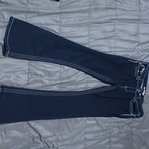 series bell bottom jeans